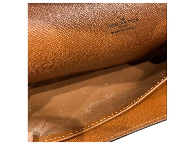 Borsa Louis Vuitton Monogram Chaillot Marrone - vista 7
