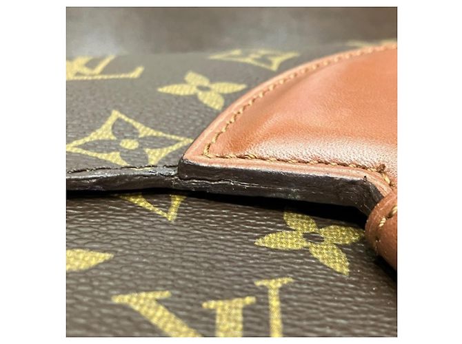 Borsa Louis Vuitton Monogram Chaillot Marrone - vista 8