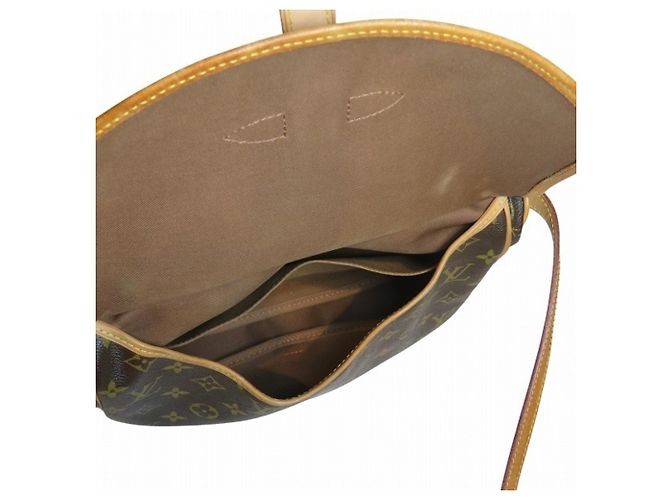 Borsa a mano/Borsa a tracolla Louis Vuitton Monogram Saumur 30 Marrone - vista 7
