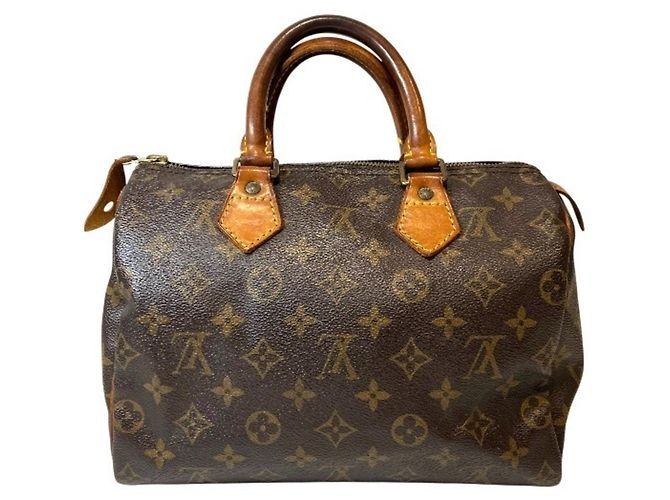 Louis Vuitton Monogram Speedy 25 Handtasche Braun - Ansicht 2