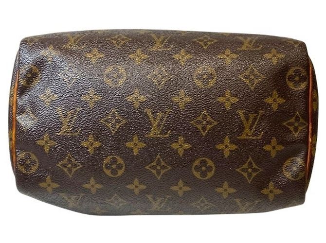 Louis Vuitton Monogram Speedy 25 Handtasche Braun - Ansicht 3