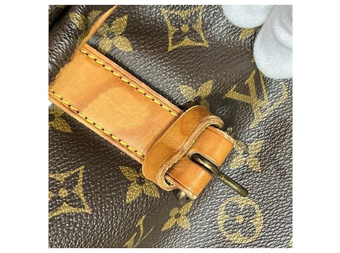 Borsa Louis Vuitton Monogram Saumur 35 Marrone - vista 9