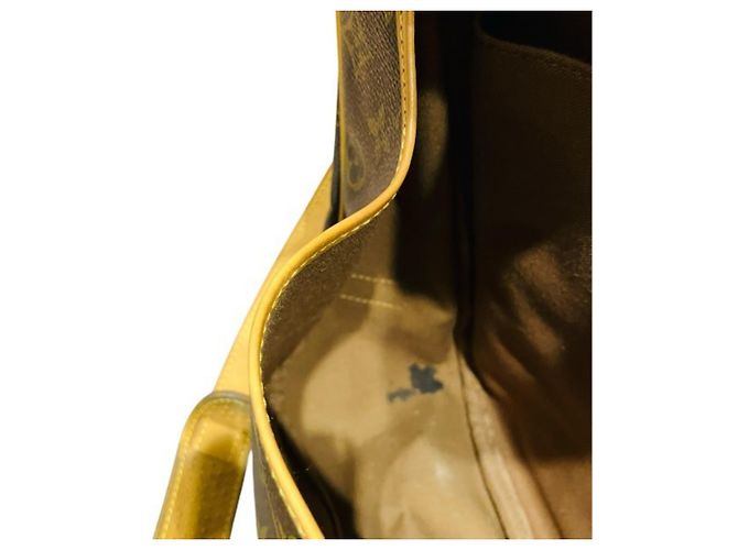 Louis Vuitton Monogram Saumur 35 Handtasche Braun - Ansicht 6