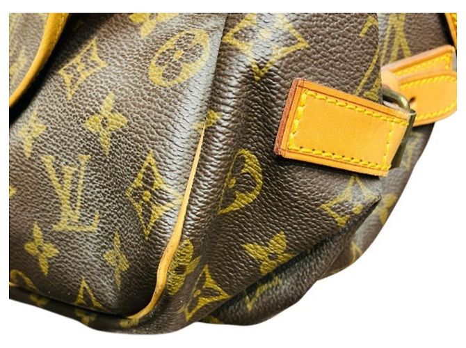 Louis Vuitton Monogram Saumur 35 Handtasche Braun - Ansicht 7