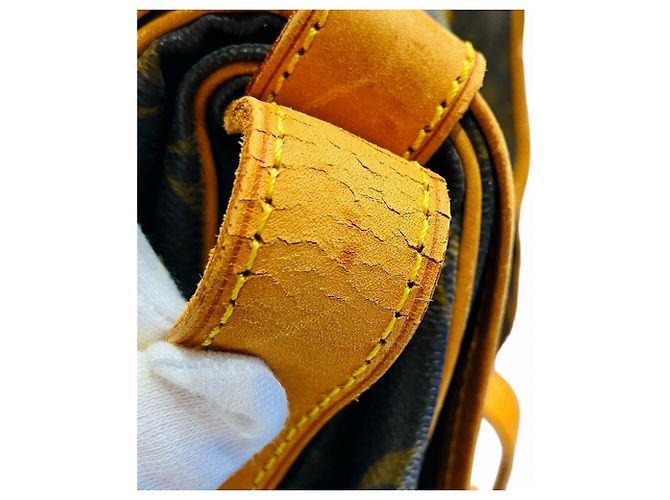 Louis Vuitton Monogram Saumur 35 Handtasche Braun - Ansicht 9