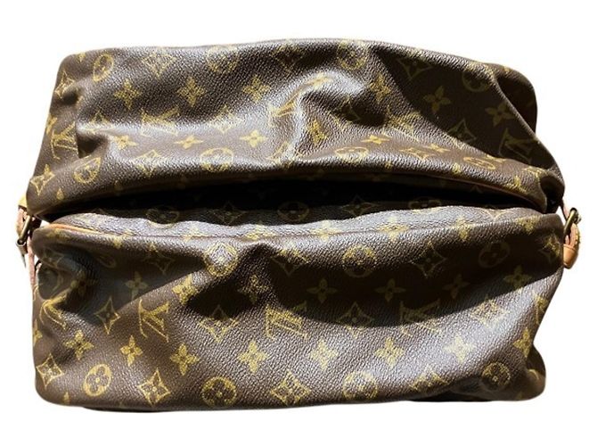 Borsa Louis Vuitton Monogram Saumur 35 Borsa a tracolla Marrone - vista 3
