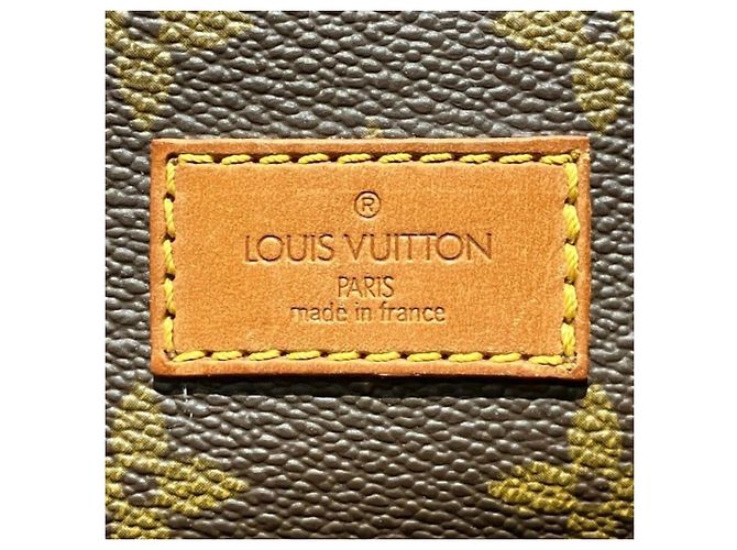 Borsa Louis Vuitton Monogram Saumur 35 Borsa a tracolla Marrone - vista 4