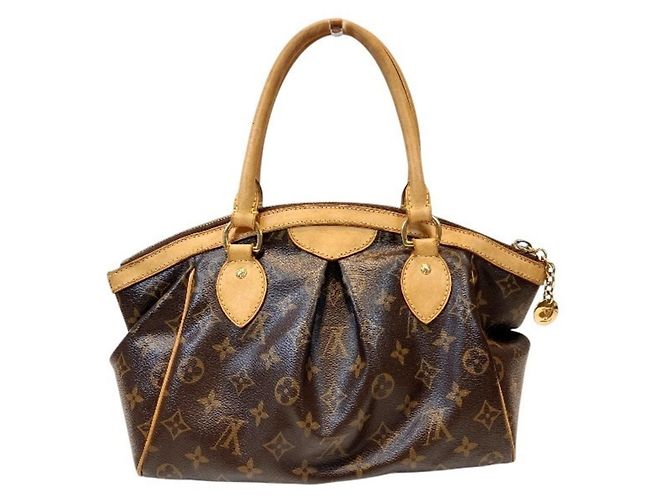 Louis Vuitton Monogram Tivoli PM Handbag Tote Bag Brown - view 2