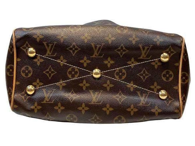 Louis Vuitton Monogram Tivoli PM Handbag Tote Bag Brown - view 3