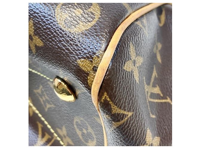 Louis Vuitton Monogram Tivoli PM Handbag Tote Bag Brown - view 5