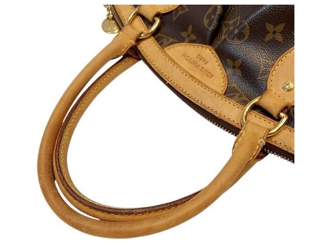 Louis Vuitton Monogram Tivoli PM Handbag Tote Bag Brown - view 6