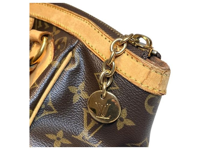 Louis Vuitton Monogram Tivoli PM Handbag Tote Bag Brown - view 9