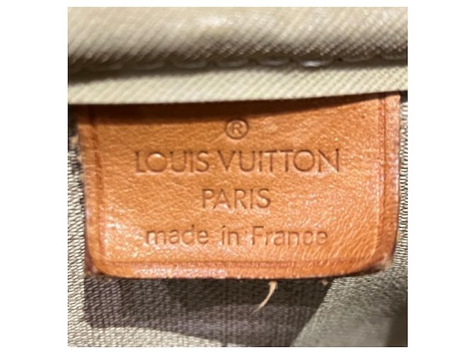 Borsa Louis Vuitton Monogram Deauville Marrone - vista 4
