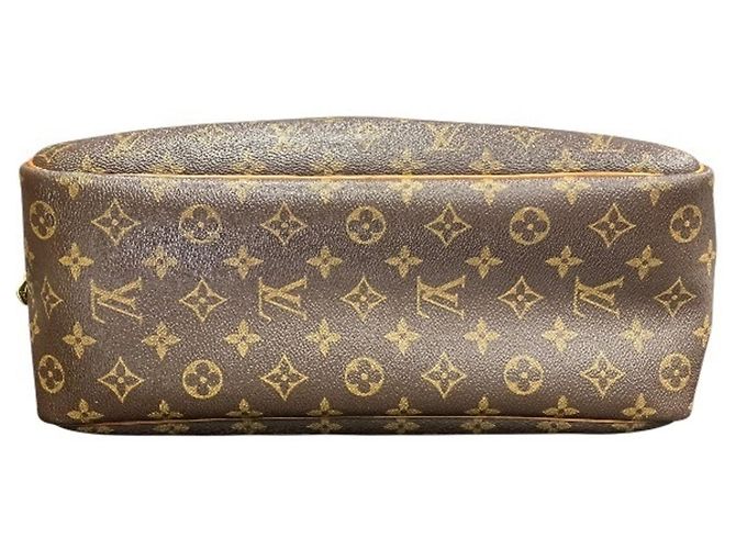 Borsa Louis Vuitton Monogram Deauville Marrone - vista 3