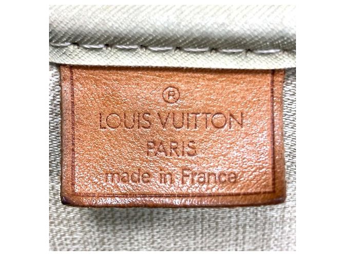 Borsa Louis Vuitton Monogram Deauville Marrone - vista 4