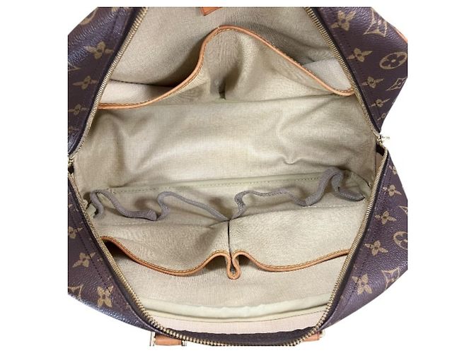 Borsa Louis Vuitton Monogram Deauville Marrone - vista 5