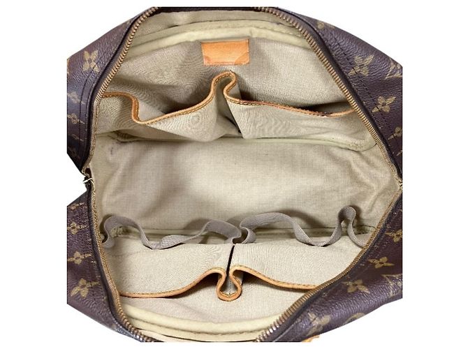 Borsa Louis Vuitton Monogram Deauville Marrone - vista 5