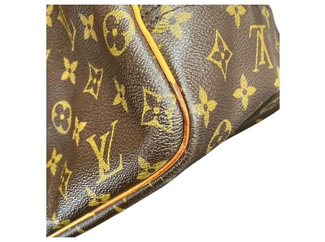 Borsa Louis Vuitton Monogram Deauville Marrone - vista 8