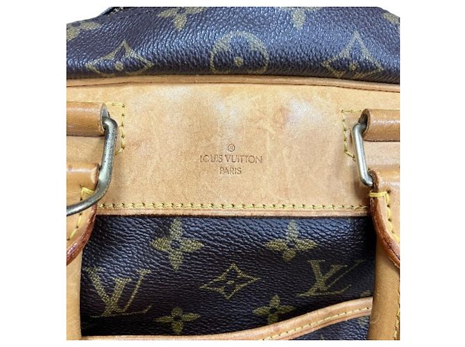 Borsa Louis Vuitton Monogram Deauville Marrone - vista 9