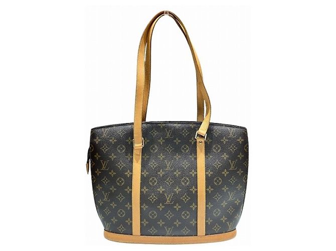 Borsa Tote Louis Vuitton Monogram Babylon Marrone - vista 2