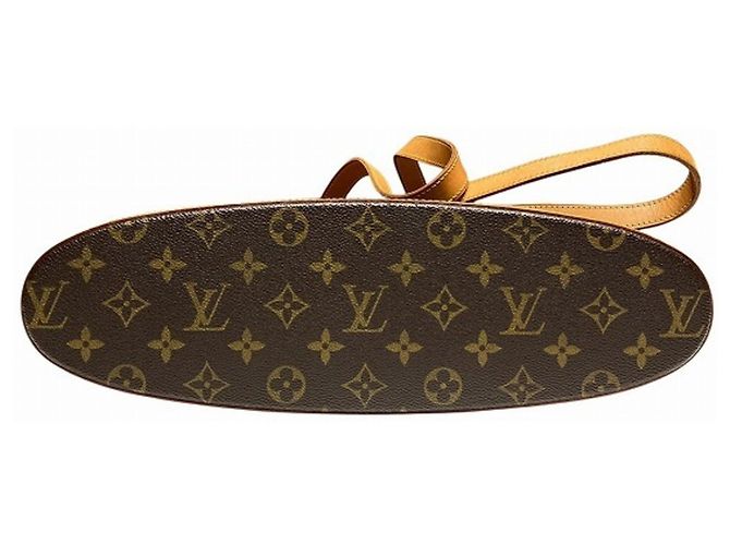 Borsa Tote Louis Vuitton Monogram Babylon Marrone - vista 3