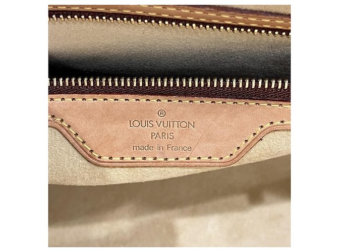 Borsa Tote Louis Vuitton Monogram Babylon Marrone - vista 4