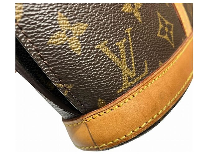 Borsa Tote Louis Vuitton Monogram Babylon Marrone - vista 7