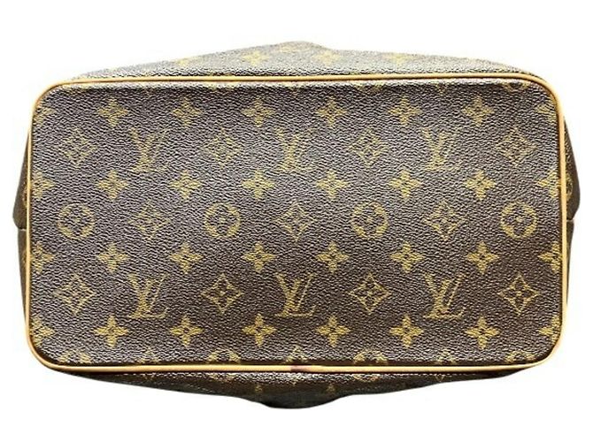 Borsa Louis Vuitton Monogram Palermo PM Marrone - vista 3