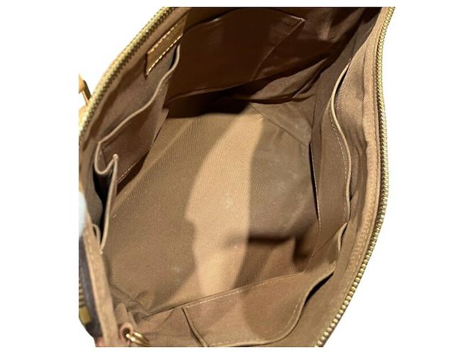 Borsa Louis Vuitton Monogram Palermo PM Marrone - vista 6