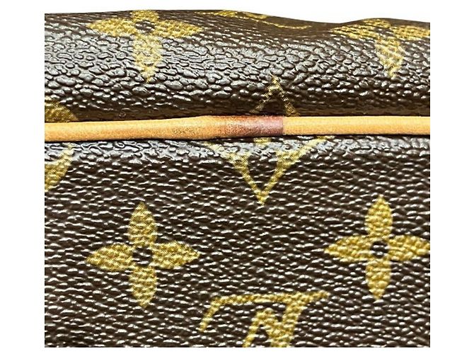 Borsa Louis Vuitton Monogram Palermo PM Marrone - vista 8