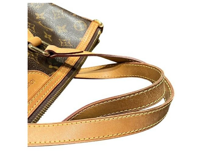 Borsa Louis Vuitton Monogram Palermo PM Marrone - vista 9
