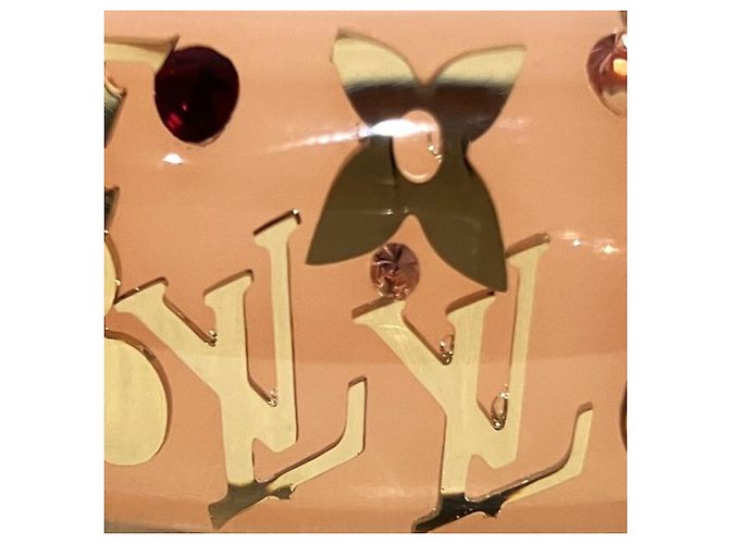 Bracciale Monogram Inclusion GM di Louis Vuitton Rosa - vista 4