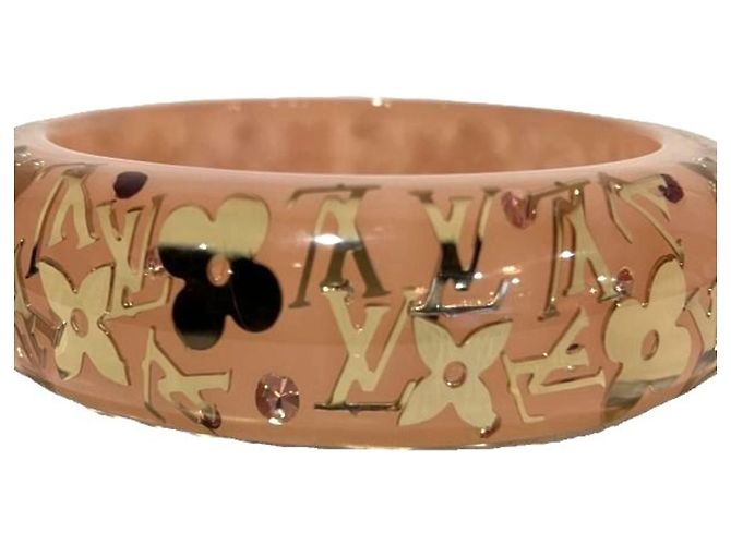 Bracciale Monogram Inclusion GM di Louis Vuitton Rosa - vista 6