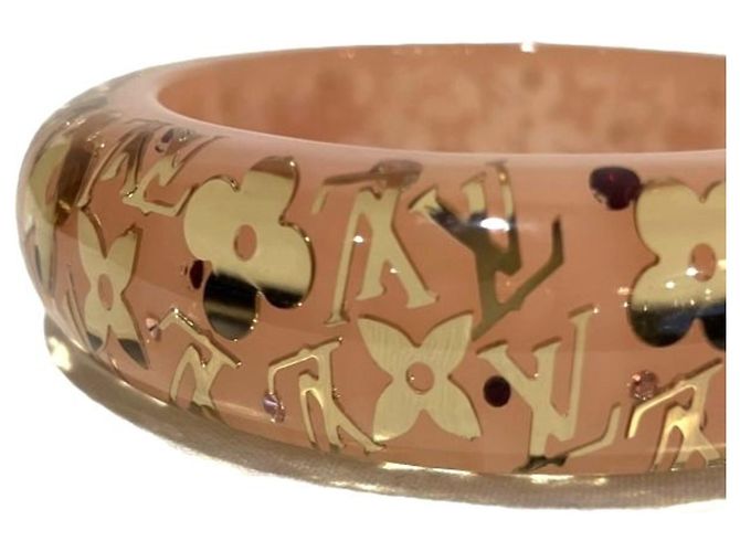 Bracciale Monogram Inclusion GM di Louis Vuitton Rosa - vista 7