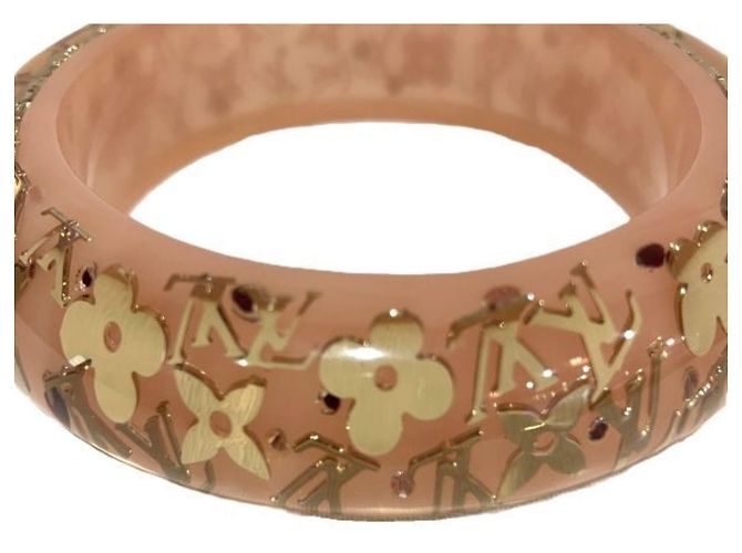 Bracciale Monogram Inclusion GM di Louis Vuitton Rosa - vista 8