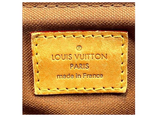 Borsa Louis Vuitton Monogram Palermo PM Marrone - vista 4