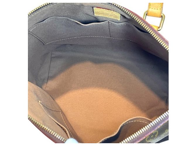 Borsa Louis Vuitton Monogram Palermo PM Marrone - vista 8
