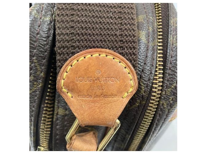 Borsa Louis Vuitton Monogram Reporter PM Marrone - view 4