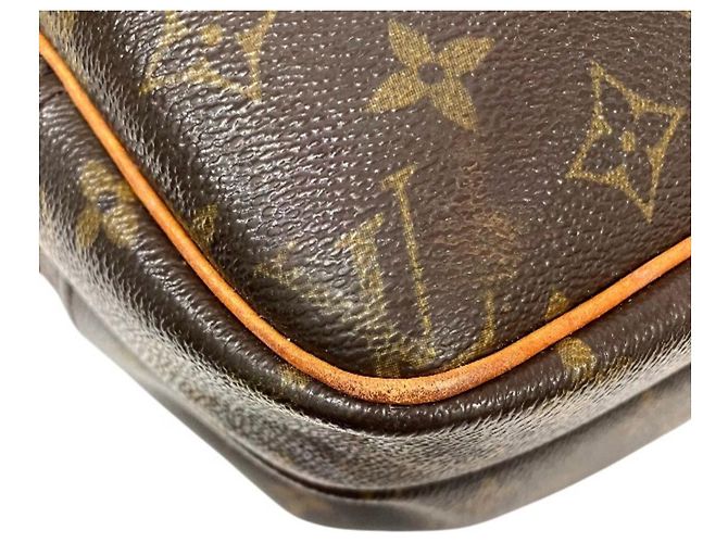 Borsa Louis Vuitton Monogram Reporter PM Marrone - view 5