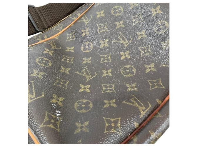 Borsa Louis Vuitton Monogram Reporter PM Marrone - view 6