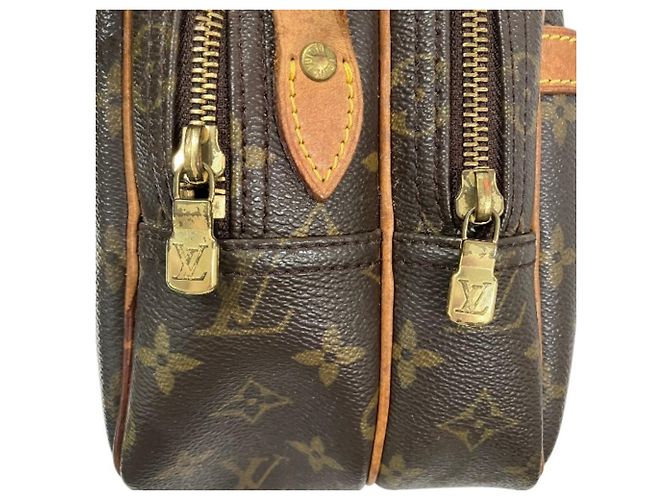 Borsa Louis Vuitton Monogram Reporter PM Marrone - view 9