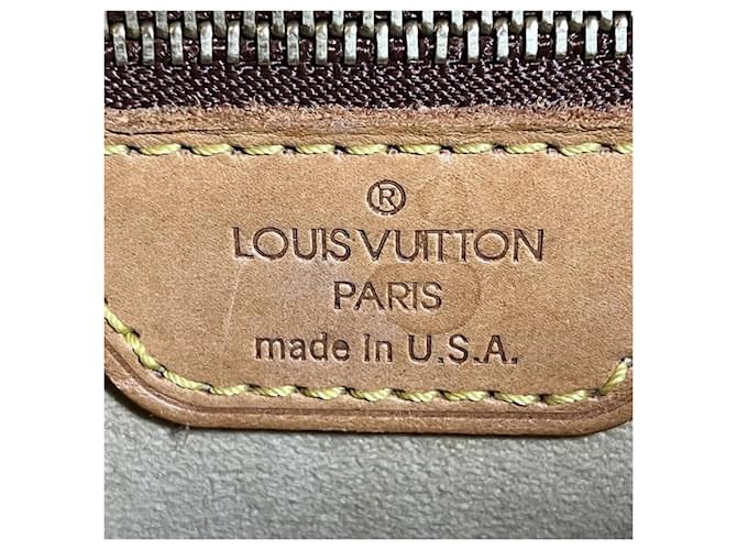 Borsa Louis Vuitton Monogram Looping MM Marrone - vista 4