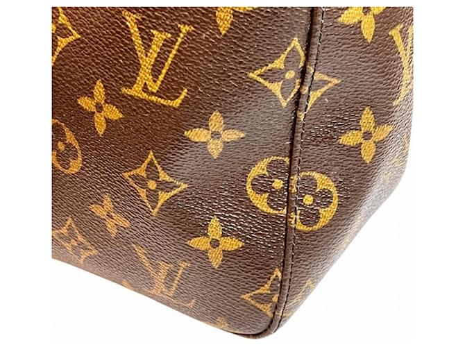 Borsa Louis Vuitton Monogram Looping MM Marrone - vista 8