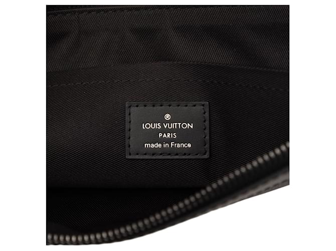Louis Vuitton Pochette Discovery GM Monogram Eclipse nero - vista 5