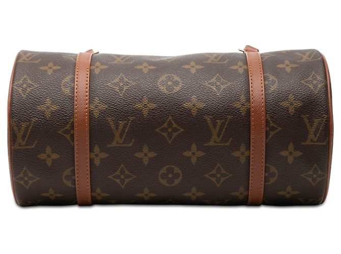 Louis Vuitton Marrone Monogram Papillon 26 - vista 3