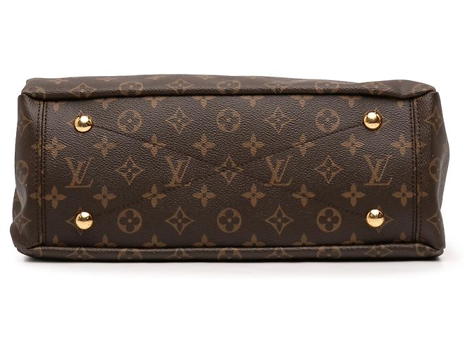 Louis Vuitton Marrone Monogram Pallas MM - vista 3