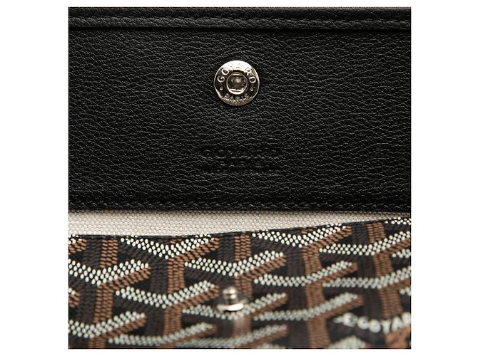 Goyard Black Goyardine Saint Louis PM Nero - vista 5