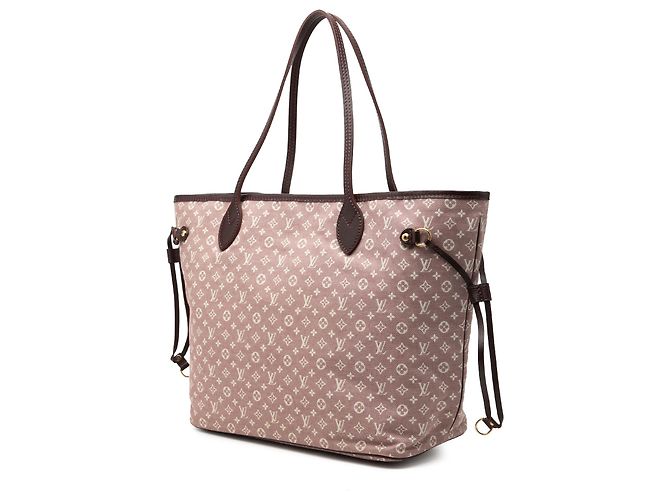 Louis Vuitton Pink Monogram Idylle Neverfull MM Rosa - vista 2