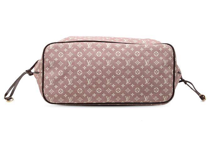 Louis Vuitton Pink Monogram Idylle Neverfull MM Rosa - vista 3