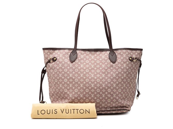 Louis Vuitton Pink Monogram Idylle Neverfull MM Rosa - vista 8